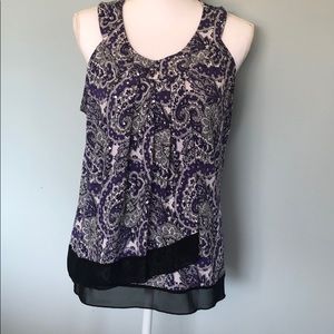 Dress Barn Sleeveless Blouse.